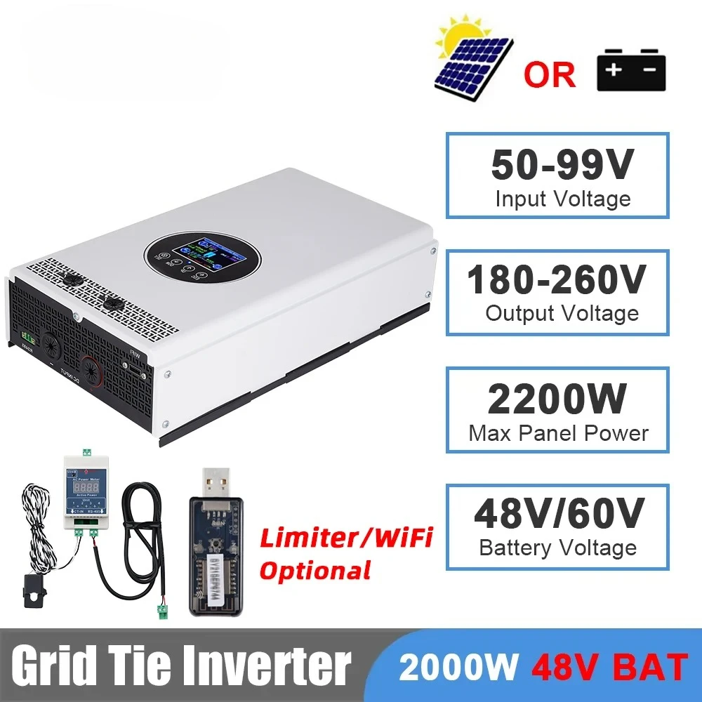 2000W 1500W Grid Tie Inverter  - Grid Tie Inverter Limiter 2000W 评论和价格