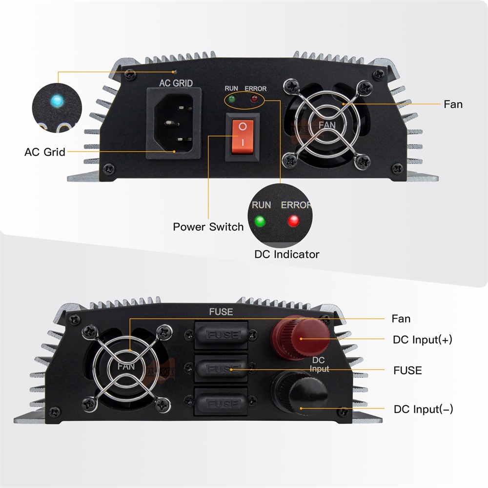 1400W Solar MPPT Micro Inverte - Micro Inverter 1400W Solar Grid Tie 评论和价格