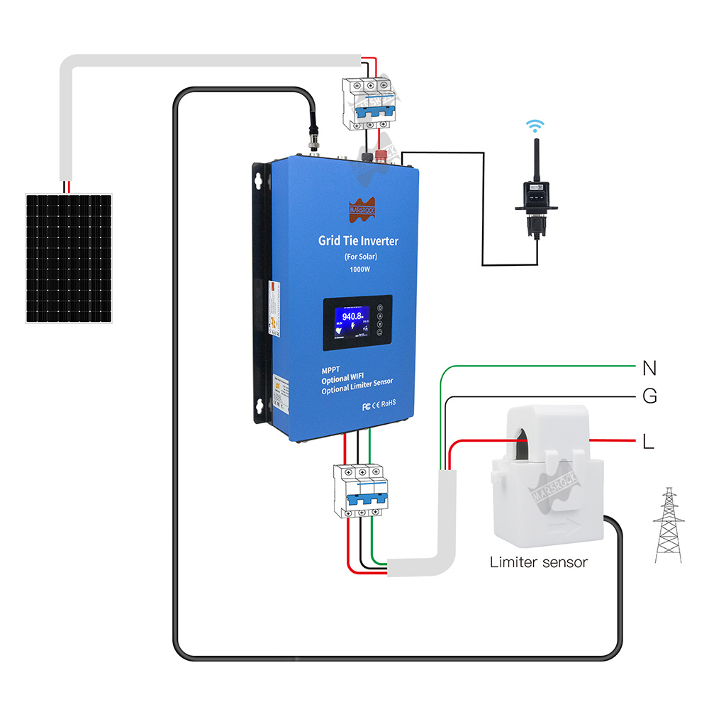 20M Limiter Sensor Cable For 1 - Grid Tie Inverter Limiter 2000W 评论和价格