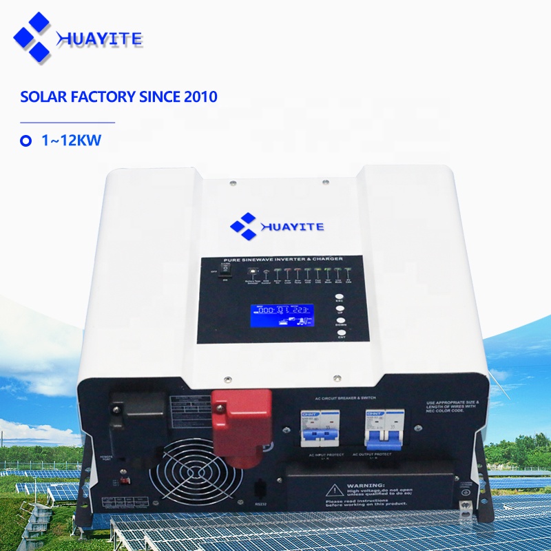 2KW DC24V 48V Off Grid Hybrid  - Off Grid Solar Inverter 48V 6000W 评论和价格